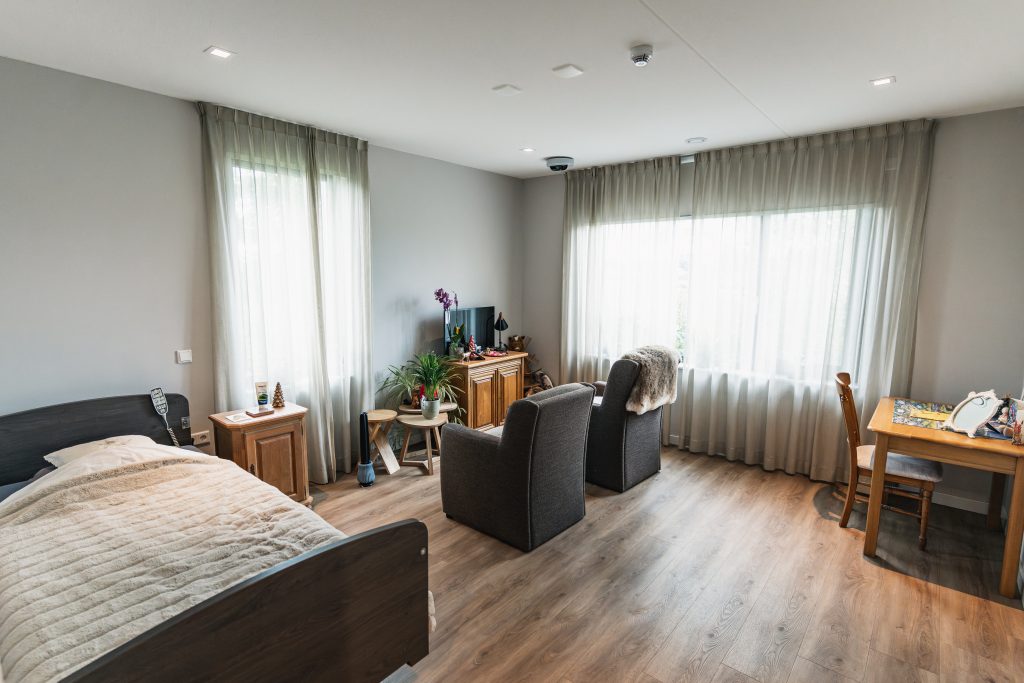 Slaapkamer in de zorg