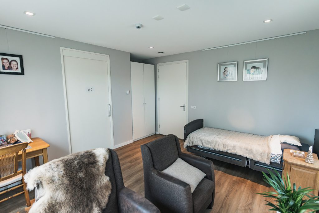 Slaapkamer in de zorg
